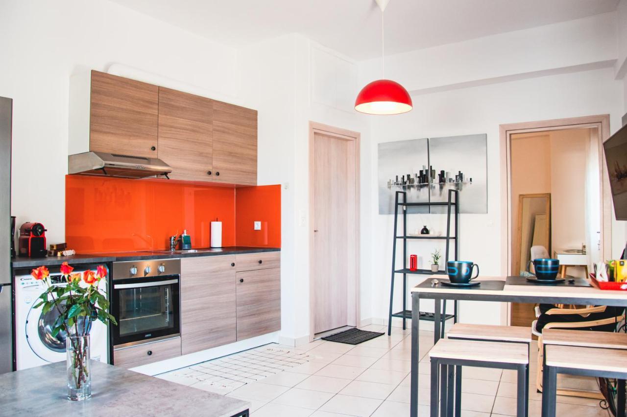 Beautiful, Brand New Apartment With Courtyard. Héraklion Extérieur photo